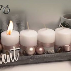 Első adventi gyertyagyújtás