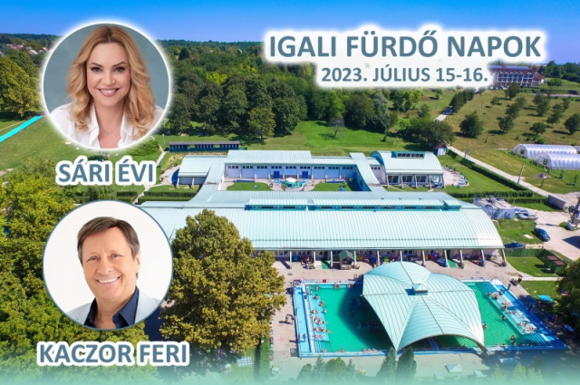 IGALI FÜRDŐ NAPOK 2023 (július 15-16.)