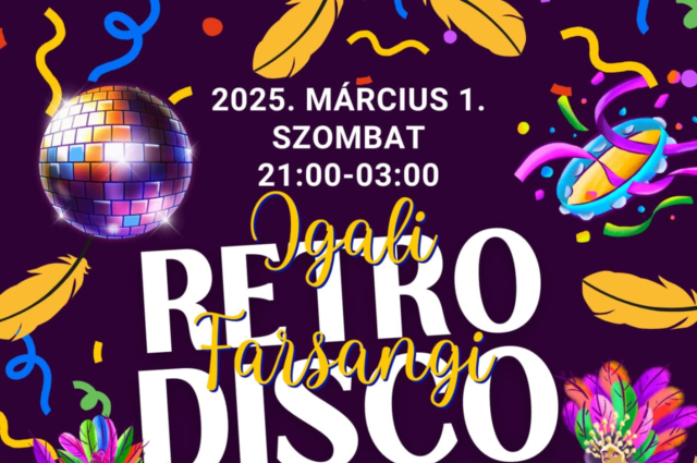 Igali Farsangi Retro Disco