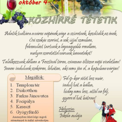 Szüreti felvonulás és bál