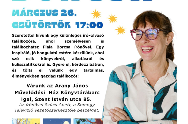 Fiala Borcsa Igalban!