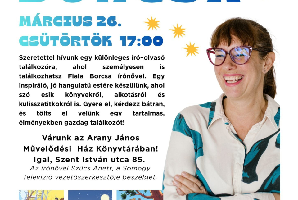 Fiala Borcsa Igalban!