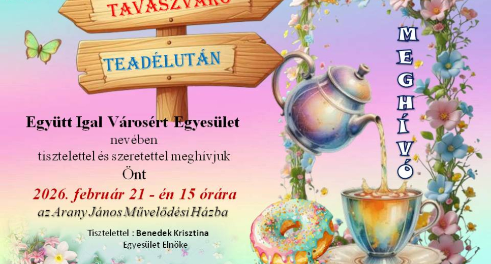 Tavaszváró Teadélután